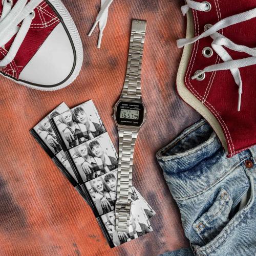 Прямоугольные ретро часы CASIO VINTAGE A158WEA-1EF являются великолепным аксессуаром, подчеркивающим ваш стиль.