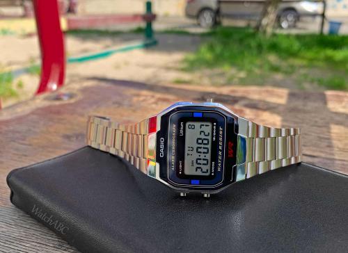 Прямоугольные ретро часы CASIO VINTAGE A163WA-1QES являются великолепным аксессуаром, подчеркивающим ваш стиль.