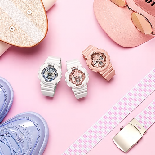 Женские часы серии CASIO BABY-G BA-130 являются великолепным аксессуаром, подчеркивающим ваш стильный образ.