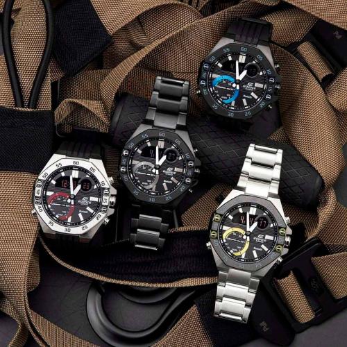 Серия высококачественных хронографов CASIO EDIFICE ECB-10 вдохновленных миром неудержимой скорости автоспорта.