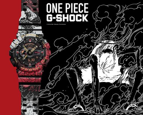 Модель G-Shock GA-110JOP-1A4ER Limited Edition посвящена популярному японскому аниме манга «ONE PIECE».