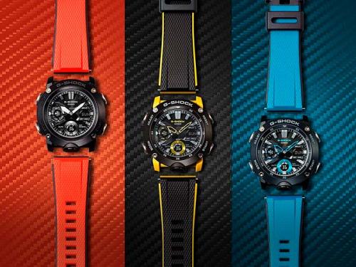 Серия часов CASIO G-SHOCK GA-2000 представляет городской стиль моделями: GA-2000E-4ER, GA-2000-1A9ER, GA-2000-1A2ER.