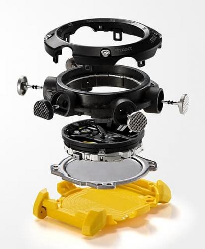 В карбоновых часах CASIO G-SHOCK GA-2000-1A9ER применена ударопрочная конструкция Carbon Core Guard.