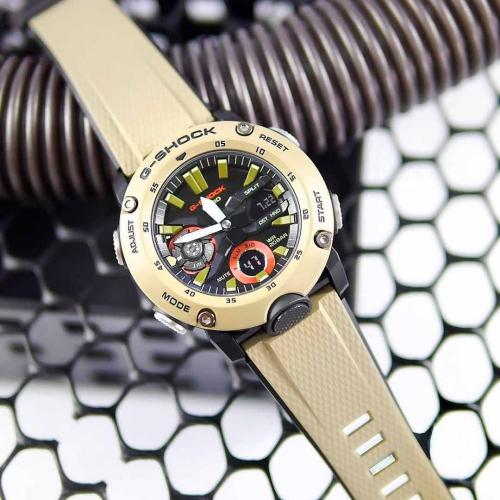 Часы GA-2000-5AER относятся к серии GA-2000 - самой доступной линейке G-Shock с корпусом Carbon Core Guard (2019 г.).