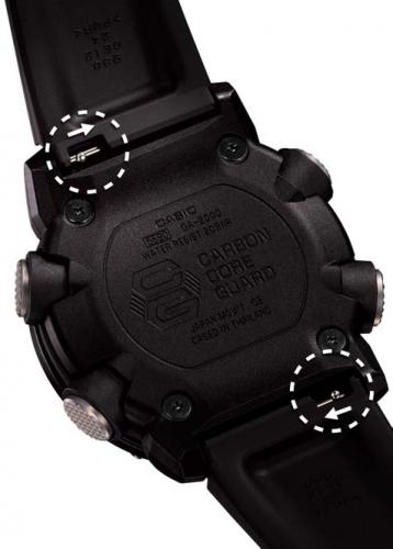 Часы GA-2000-5AER относятся к серии GA-2000, которая стала первыми часами G-Shock с быстросъемным ремешком (2019 г.).