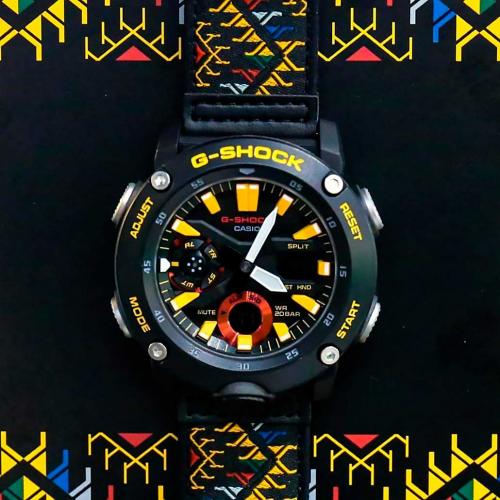 Карбоновые часы G-SHOCK GA-2000BT-1AER Limited Edition являются частью новой серии, вдохновленной национальной культурой.