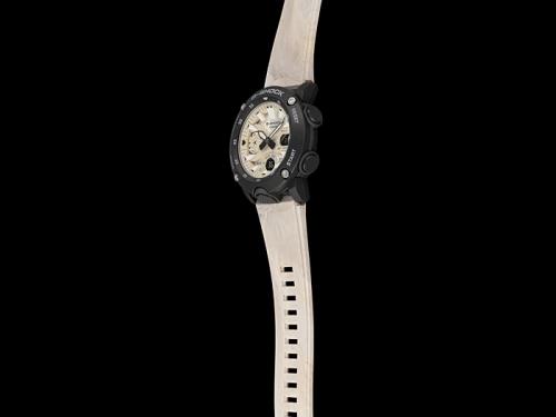 В часах CASIO G-SHOCK GA-2000WM-1AER «Earth Color Tone» применена ударопрочная конструкция Carbon Core Guard.
