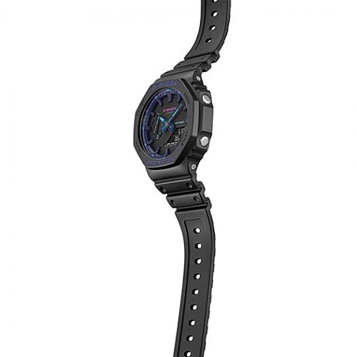 GA-2100VB-1AER реализованы в корпусе из карбона толщиной в 11,8 миллиметра — это самые тонкие часы G-Shock за всю историю!