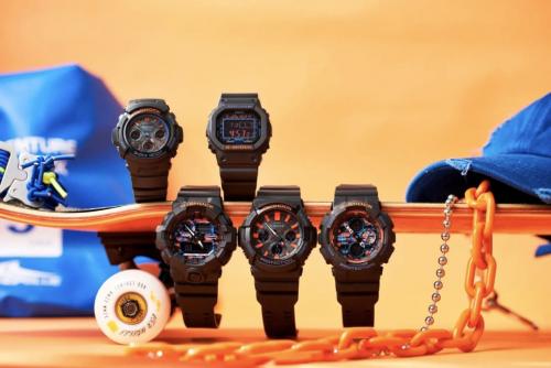 Серия часов CASIO G-SHOCK «Dazzling Night» из 5 моделей посвящена City Battle 2020 - соревнованиям по BMX и брейк-дансу.