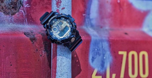 Часы CASIO G-SHOCK GA-710GB-1AER воплощают тренды уличной моды.