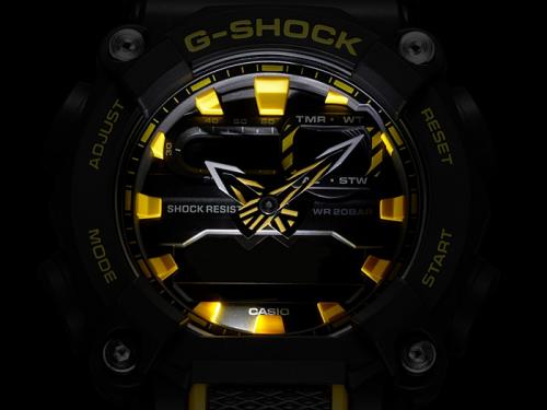 Подсветка аналоговой индикации часов G-SHOCK GA-900A-1A9ER осуществляется с помощью сверхяркого светодиода Super LED.