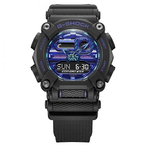 Путешествуйте в новые миры с часами G-SHOCK GA-900VB-1AER, переосмыслеными для виртуальной реальности.