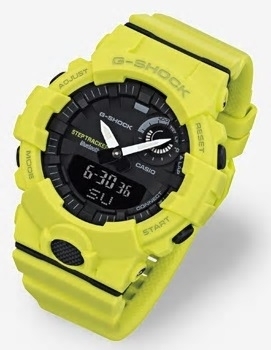 Часы CASIO G-SHOCK GBA-800-9AER с функцией Step Tracker умеют отслеживать количество шагов и сожженных калорий.