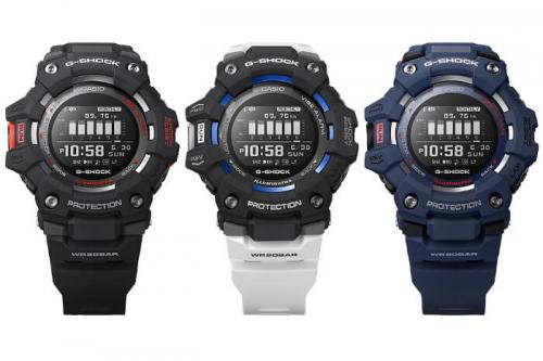 Серия цифровых фитнес-часов CASIO GBD-100 коллекции G-Shock G-SQUAD анонсирована тремя разноцветными моделями.