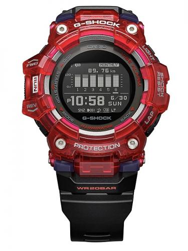 Фитнес-часы G-SHOCK GBD-100SM-4A1ER с акселерометром и связью со смартфоном посредством Bluetooth-соединения.