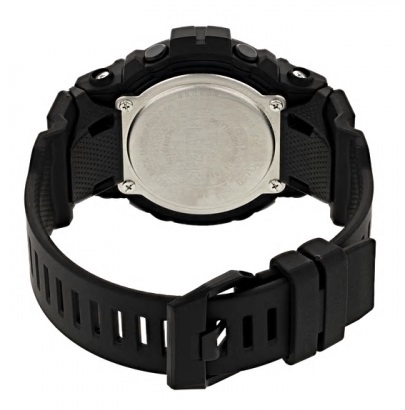 Застежка часов G-SHOCK GBD-800-1BER из полимерного материала с надежной фиксацией.