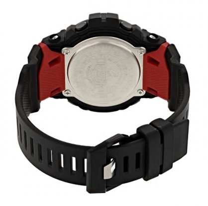 Застежка часов G-SHOCK GBD-800-1ER из полимерного материала с надежной фиксацией.
