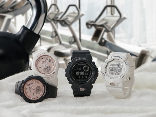 Серии часов BABY-G BSA-B100 & G-SHOCK GBD-800 созданы для тех, кто стремится вести активный и здоровый образ жизни.