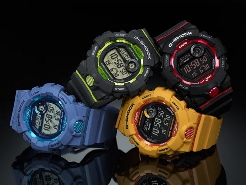 Серия фитнес-часов CASIO GBD-800 с функцией Step Tracker легла в основу спортивной коллекции G-SHOCK G-SQUAD.