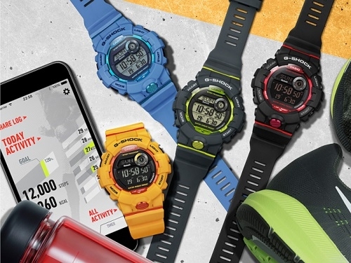 Серия часов CASIO G-SHOCK GBD-800 создана специально для тех, кто стремится вести активный и здоровый образ жизни.