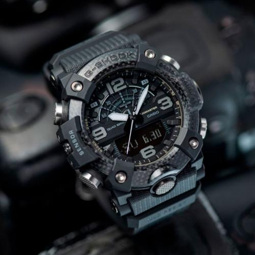 Грязезащищенные часы CASIO G-SHOCK GG-B100-1BER способны выдерживать суровые условия окружающей среды.