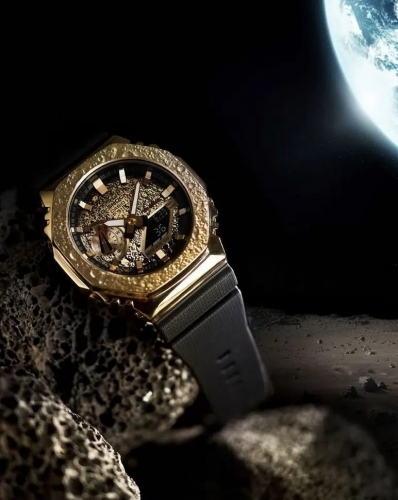 Часы GM-2100MG-1AER Limited Edition аннонсируют сотрудничество CASIO & JAXA (агентство аэрокосмических исследований).