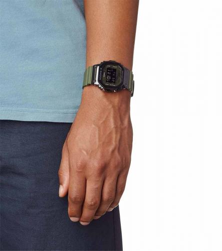 Когда стальных ударопрочных часов G-SHOCK GM-5600B-3ER касается рука - каскады чувств продлятся целые века.