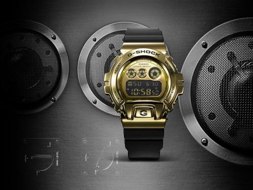 Универсальный «трехглазый» дизайн часов GM-6900G-9ER популярен по сей день и является классикой джи-шоков.