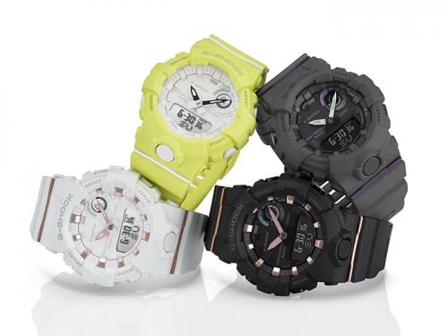 Серия женских часов CASIO G-SHOCK GMA-B800 создана специально для тех, кто ведет активный и здоровый образ жизни.