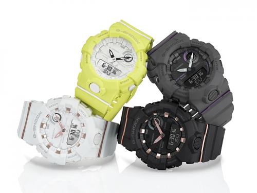 Серия женских часов CASIO G-SHOCK GMA-B800 создана специально для тех, кто ведет активный и здоровый образ жизни.