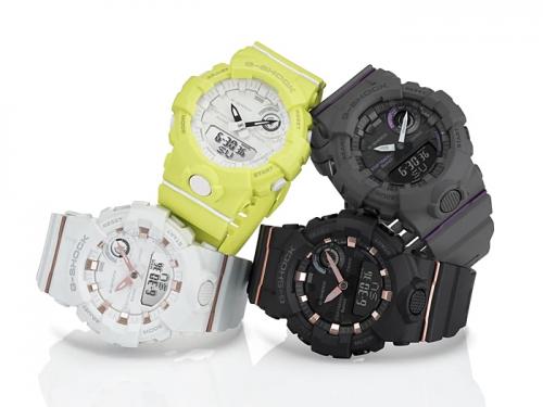 Серия женских часов CASIO G-SHOCK GMA-B800 создана специально для тех, кто ведет активный и здоровый образ жизни.