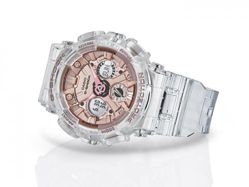 Часы G-SHOCK GMA-S120SR-7AER защищены от воздействия внешнего магнитного поля благодаря особой конструкции корпуса.