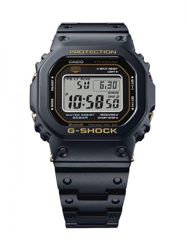 Часы из титанового сплава CASIO G-SHOCK GMW-B5000TB-1ER легче и комфортнее  «цельнометаллических» моделей.