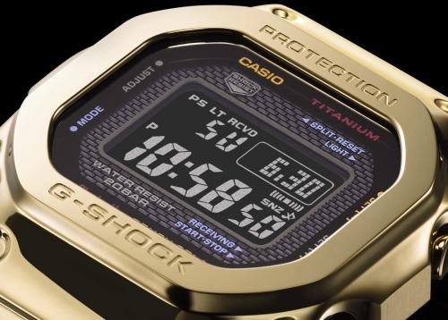 Инверсный STN дисплей часов G-SHOCK GMW-B5000TR-9ER получил полностью автоматическую подсветку Super Illuminator.