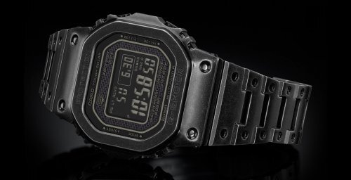 Уникальный винтажный вид часов CASIO G-SHOCK GMW-B5000V-1ER создан благодаря IP-напылению с эффектом старения.