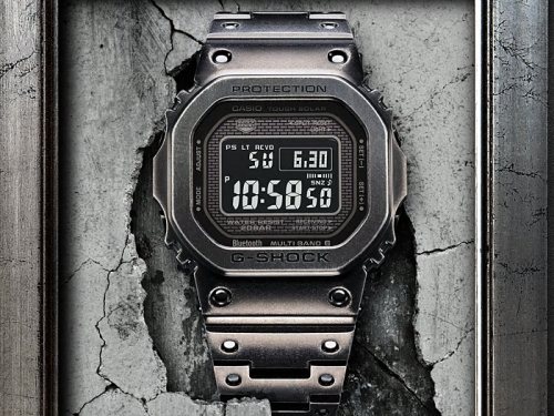 Винтажный внешний вид часов CASIO G-SHOCK GMW-B5000V-1ER представляет «наследие вечной прочности».