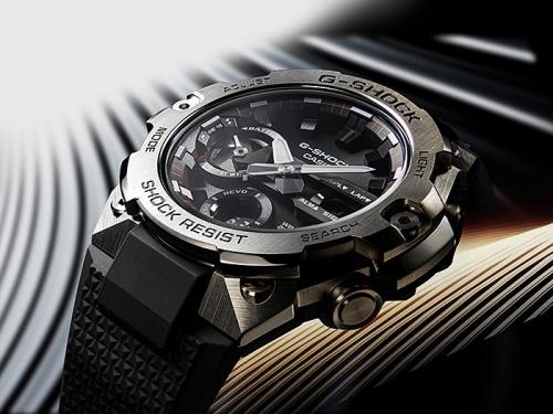 G-SHOCK GST-B400-1AER - самые тонкие часы G-STEEL с толщиной всего 12,9 миллиметра, благодаря усовершенствованному модулю.