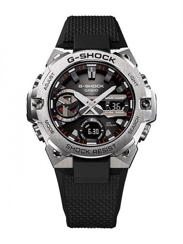 Часы G-SHOCK GST-B400-1AER с повышенной энергоэффективностью: оптимизированный двухстрелочный модуль и Bluetooth.