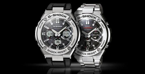 Серия часов CASIO G-SHOCK GST-W110 коллекции G-STEEL известна своим стальным безелем и стильным дизайном.