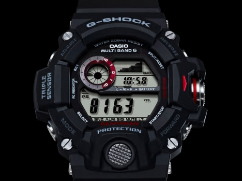 В режиме «Высотомер» часы CASIO G-SHOCK GW-9400-1ER отображают абсолютную высоту и график ее изменения.