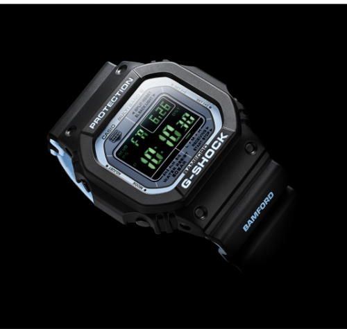 Электронные часы G-Shock GW-M5610BWD20-1ER Limited Edition созданы в коллаборации с британским брендом «BAMFORD».