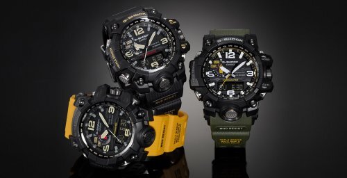 Серия часов G-SHOCK GWG-1000 MUDMASTER представлена 3 моделями: GWG-1000-1A9ER, GWG-1000-1AER, GWG-1000-1A3ER.