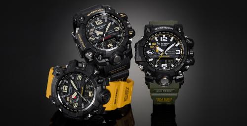 Серия часов G-SHOCK GWG-1000 MUDMASTER представлена 3 моделями: GWG-1000-1A9ER, GWG-1000-1AER, GWG-1000-1A3ER.