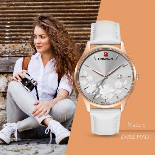 Часы HANOWA 16-4086.09.001 Nature с цветочными узорами всегда наполняют мое сердце вдохновением и окутывают счастьем.