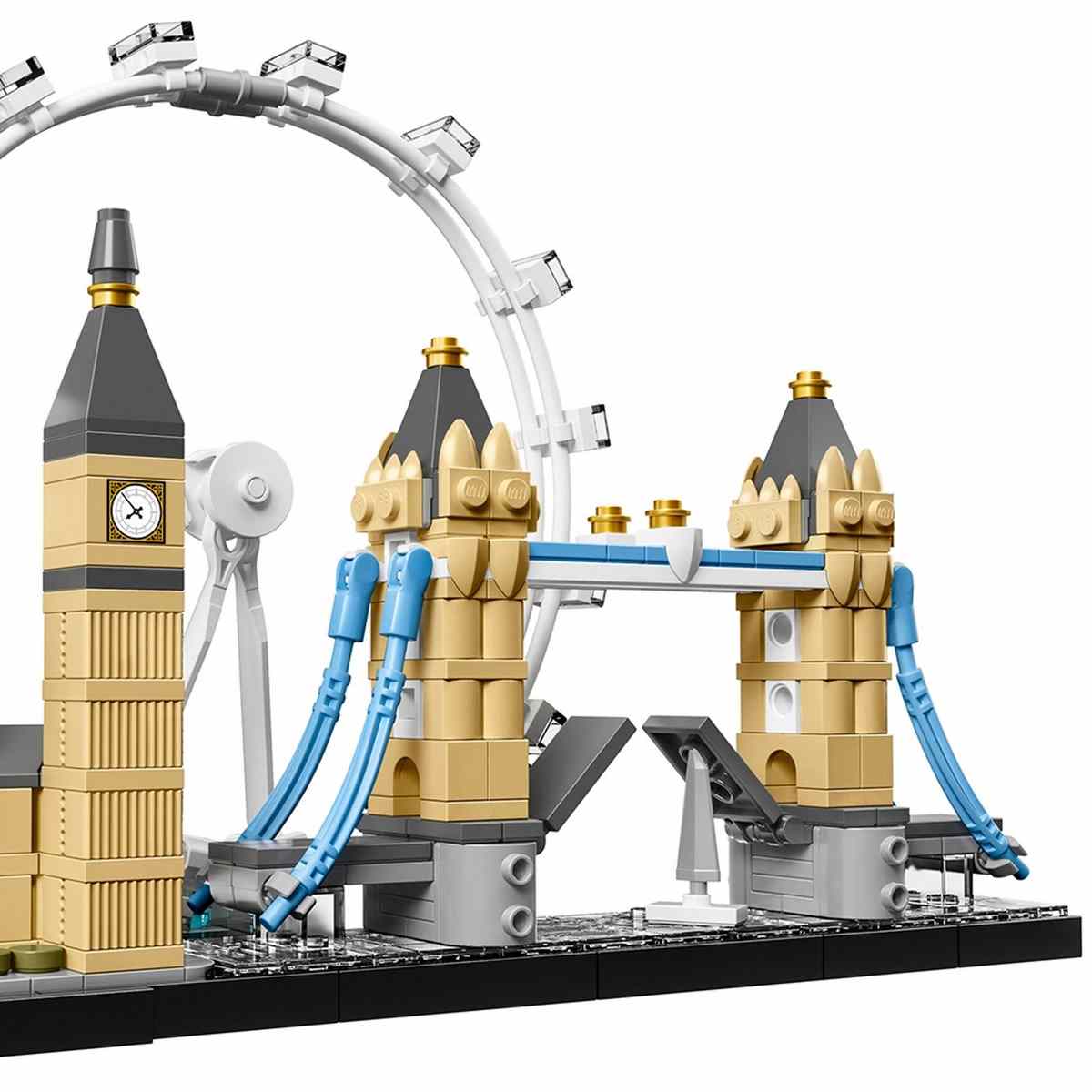 Набор LEGO® Architecture Лондон (21034) включает в себя коллекционный буклет, содержащий информацию о дизайне, архитектуре и истории.