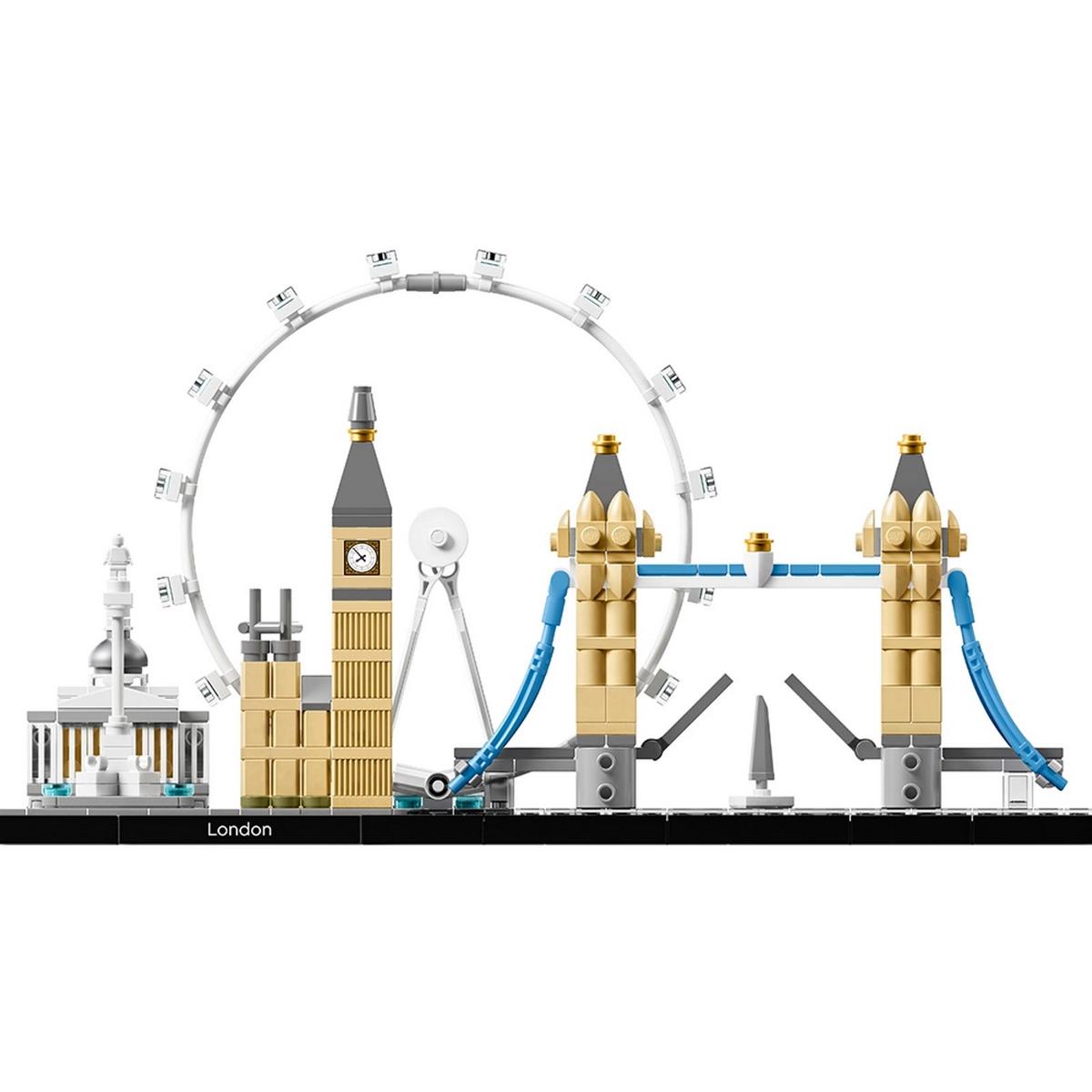 Все достопримечательности в наборе LEGO® Architecture Лондон (21034) были идеально запечатлены в маленьком масштабе.