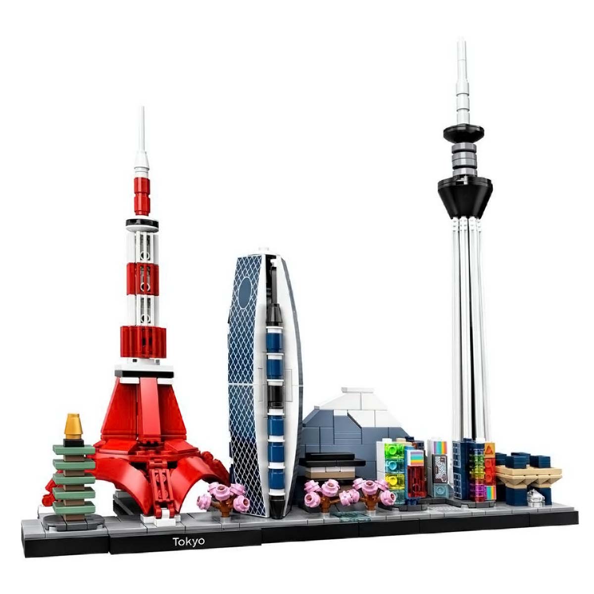 Конструктор LEGO® Architecture Токио (21051) Skylines для взрослых 16+, 547 элементов, 2020 год.