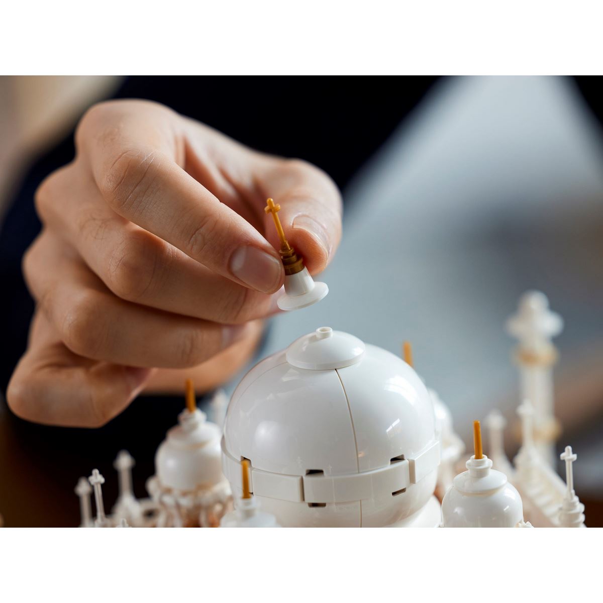 Набор «Тадж-Махал» 21056 LEGO® Architecture разработан специально для таких взрослых, как Вы, которые любят практические творческие проекты.