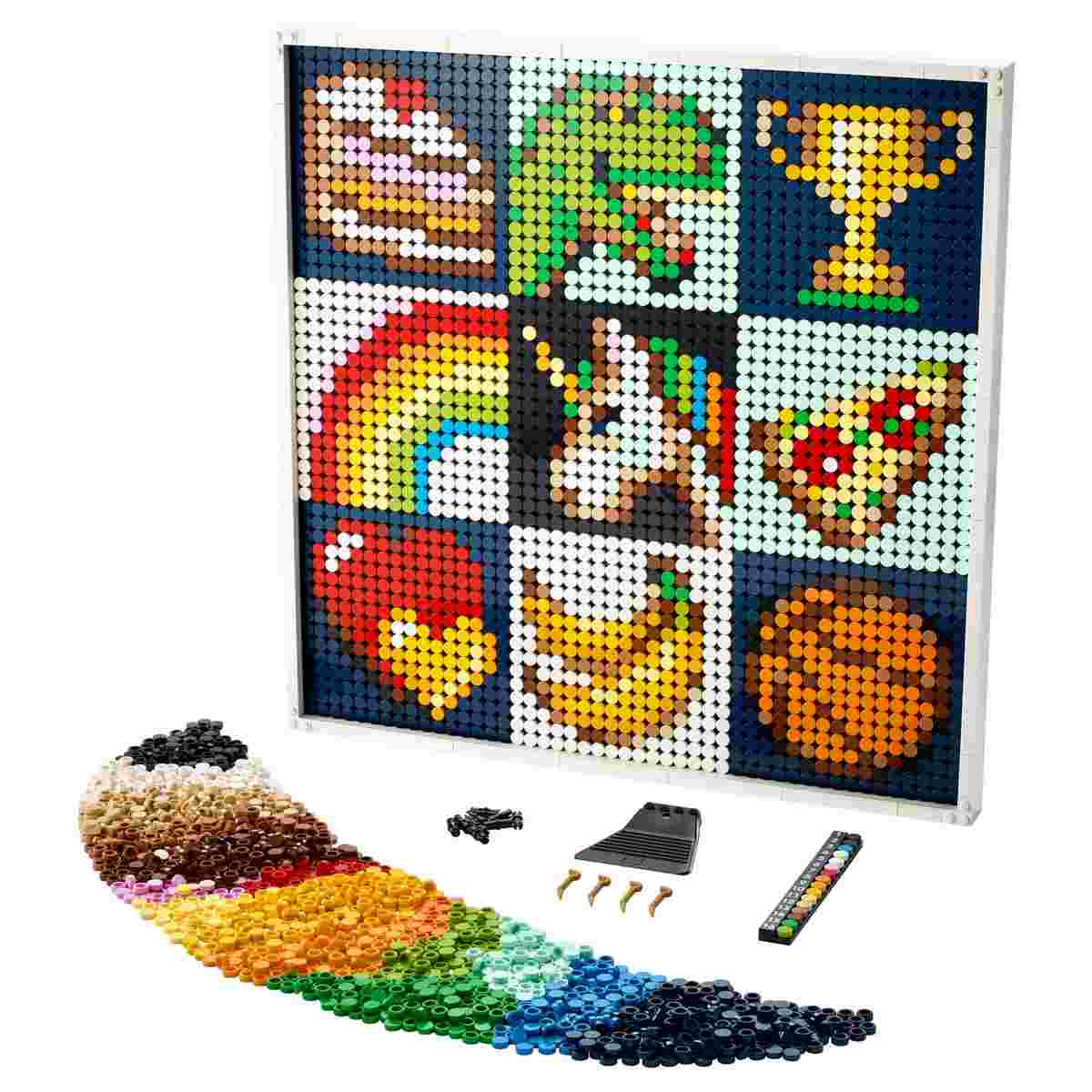 Конструктор LEGO® Art Творческий проект: создаем вместе (21226) возрастная группа 7+, 4138 элементов, 2021 год.