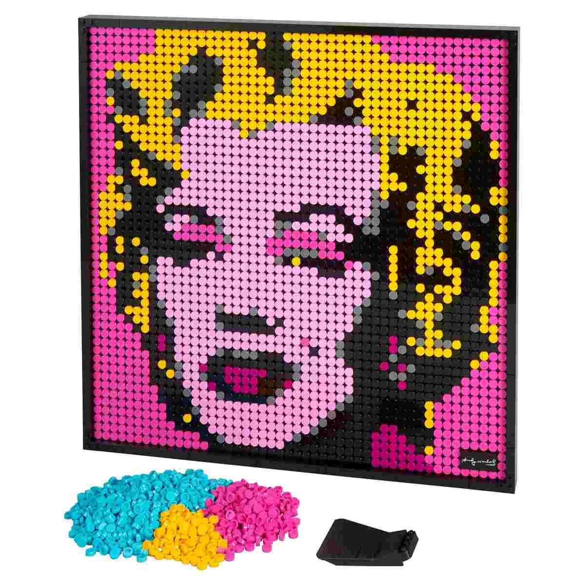 Конструктор LEGO® Art Andy Warhol's Marilyn Monroe - Мэрилин Монро Энди Уорхола (31197) для взрослых 18+, 3341 элемент, 2020 год.